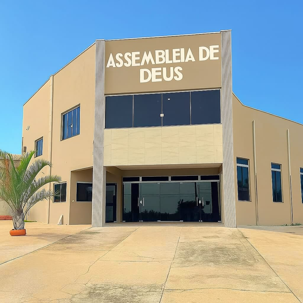 Fachada da Assembleia de Deus Jardim Leonor